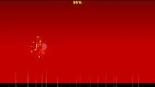 a red background with a percentage of 5588 on the top
