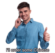 I Will Order Some Chinese Its Rucka GIF - I Will Order Some Chinese Its Rucka Thumbs Up GIFs