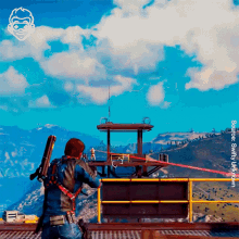 Grapple Hook Just Cause3 GIF