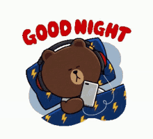 Bed Time Good Night GIF - Bed Time Good Night Bear GIFs