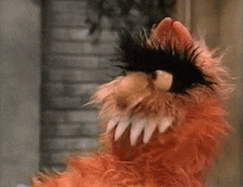 Sesame Street Frazzle GIF - Sesame Street Frazzle Monster GIFs