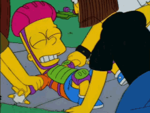 Bart Simpson Padding GIF - Bart Simpson Padding Safety GIFs