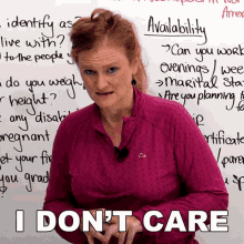 I Dont Care Ronnie GIF - I Dont Care Ronnie Engvid GIFs
