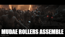 Avengers Assemble Mudae Rollers Assemble GIF - Avengers Assemble Mudae Rollers Assemble Mudae Rollers GIFs