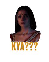 Kya Rani Chatterjee Sticker - Kya Rani Chatterjee Alia Bhatt Stickers