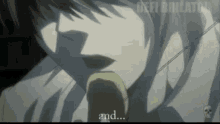 Death Note Attack On Titan GIF - Death Note Attack On Titan Hungry GIFs