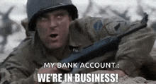We'Re In Business Saving Private Ryan GIF - We'Re In Business Saving Private Ryan Ww2 GIFs
