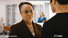Surprised Sharon Goodwin GIF - Surprised Sharon Goodwin Chicago Med GIFs