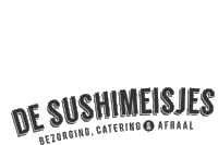 De Sushimeisjes Sushi Sticker - De Sushimeisjes Sushi Den Haag Stickers