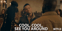 Cool Cool See You Around Marque Richardson GIF - Cool Cool See You Around Marque Richardson Reggie Green GIFs
