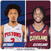 Detroit Pistons Vs. Cleveland Cavaliers Pre Game GIF - Nba Basketball Nba 2021 GIFs