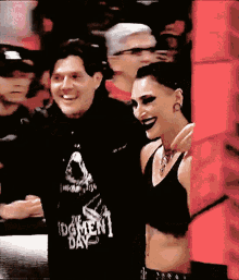 The Judgment Day Dominik Mysterio GIF - The Judgment Day Dominik Mysterio Rhea Ripley GIFs