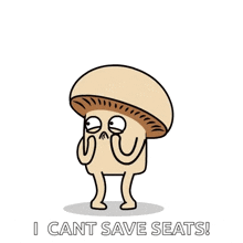 Mushroom Mushroommovie GIF - Mushroom Mushroommovie Scared GIFs