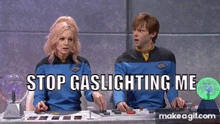 Snl Gaslighting Me Stop Gas Light GIF - Snl Gaslighting Me Stop Gas Light Gaslighting Snl GIFs