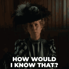 How Would I Know That Ruth Newsome GIF - How Would I Know That Ruth Newsome Murdoch Mysteries GIFs