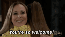 General Hospital Youre Welcome GIF - General Hospital Youre Welcome Laura Webber GIFs