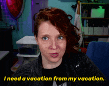 Randomtuesday I Need A Vacation From My Vacation GIF - Randomtuesday I Need A Vacation From My Vacation Exhausted GIFs