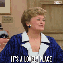 Its A Lovely Place Great Place GIF - Its A Lovely Place Great Place Nice Place GIFs