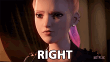 Right Layla Gray GIF - Right Layla Gray Fast And Furious Spy Racers GIFs
