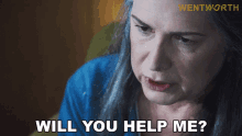 Will You Help Me Joan Ferguson GIF - Will You Help Me Joan Ferguson Wentworth GIFs