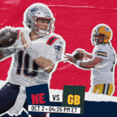 Green Bay Packers Vs. New England Patriots Pre Game GIF - Nfl National Football League Football League GIFs