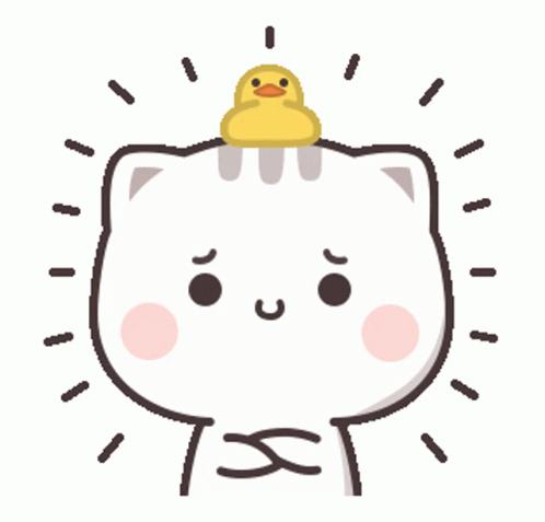 Cute Cat Sticker - Cute Cat Duck - Discover & Share GIFs Cute Cat Sticker - Cute Cat Duck - Discover & Share GIFs