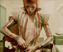 David Bowie Zipper GIF