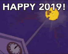 Happy New Year2019 The Simpsons GIF - Happy New Year2019 The Simpsons GIFs
