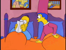 Homer Marge GIF - Homer Marge Crumple GIFs