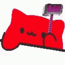 Cat Red GIF - Cat Red Hammer GIFs