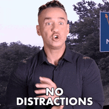 No Distractions The Situation GIF - No Distractions The Situation Mike Sorrentino GIFs