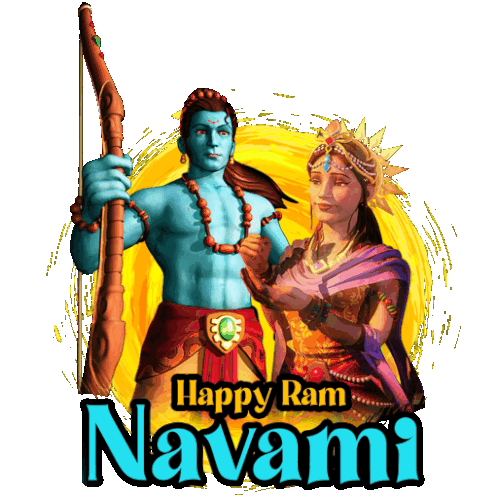 Happy Ram Navami Chhota Bheem Sticker - Happy Ram Navami Chhota Bheem Aap Ko Ram Navami Ki Shubhkamnaye Stickers