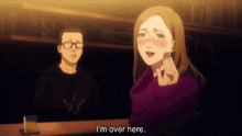 I'M Over Here Anime GIF - I'M Over Here Anime The Fabel GIFs