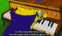 spongebob piano