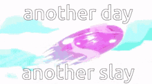 a picture of rouge the bat from sonic the hedgehog with the caption another day another slay