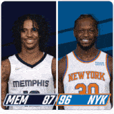 Memphis Grizzlies (87) Vs. New York Knicks (96) Third-fourth Period Break GIF - Nba Basketball Nba 2021 GIFs