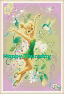 Tinkerbell Happy GIF - Tinkerbell Happy Thursday GIFs