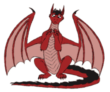 begging dragon furry scalie wings