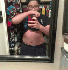 Selfie Transformation GIF - Selfie Transformation Belly GIFs