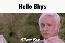 Hello Hello Bhys GIF - Hello Hello Bhys Silver Fox GIFs