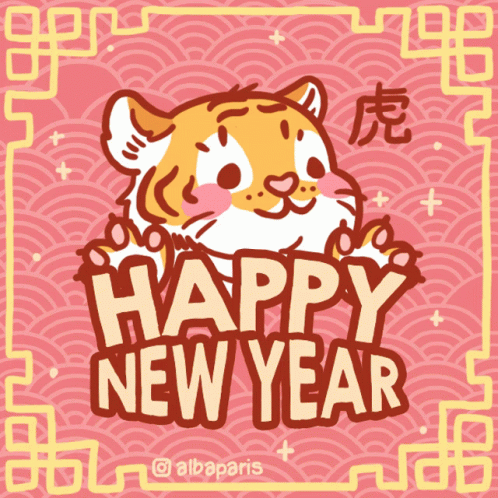 Albaparis Tiger GIF - Albaparis Tiger Chinese New Year GIFs