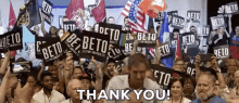 Beto Thank You GIF - Beto Thank You Supporters GIFs
