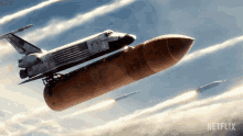 Spaceship Dont Look Up GIF - Spaceship Dont Look Up Launched Missiles GIFs