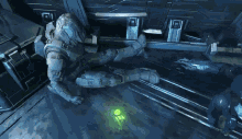 a video game screen shows a green circle and the words " equipamiento desbloqueado " on the top