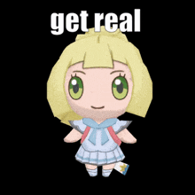 Lillie Get Real GIF - Lillie Get Real Pokemon GIFs