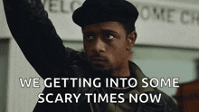 Fist Up William Oneal GIF - Fist Up William Oneal Lakeith Stanfield GIFs