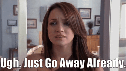 One Tree Hill Quinn James GIF - One tree hill Quinn james Ugh just go away already - Discover & Share GIFs