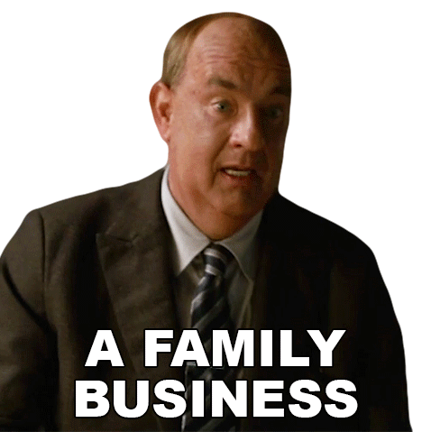 A Family Business Colonel Tom Parker Sticker - A Family Business Colonel Tom Parker Tom Hanks Stickers