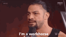 Roman Reigns Workhorse GIF - Roman Reigns Workhorse Decorated GIFs