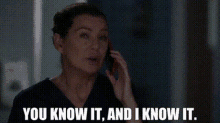 Greys Anatomy Meredith Grey GIF - Greys Anatomy Meredith Grey You Know It GIFs